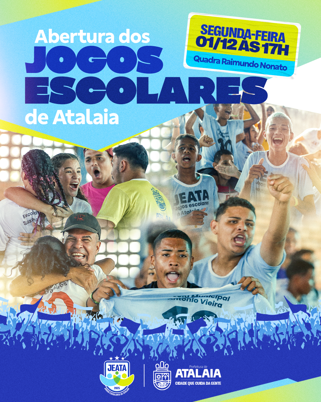 Atalaia abre oficialmente os Jogos Estudantis (JEATA) nesta segunda-feira