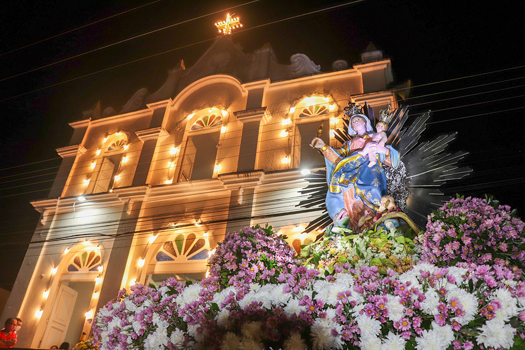 Prefeito Hugo Wanderley participa de encerramento da Festa de Nossa Senhora da Penha