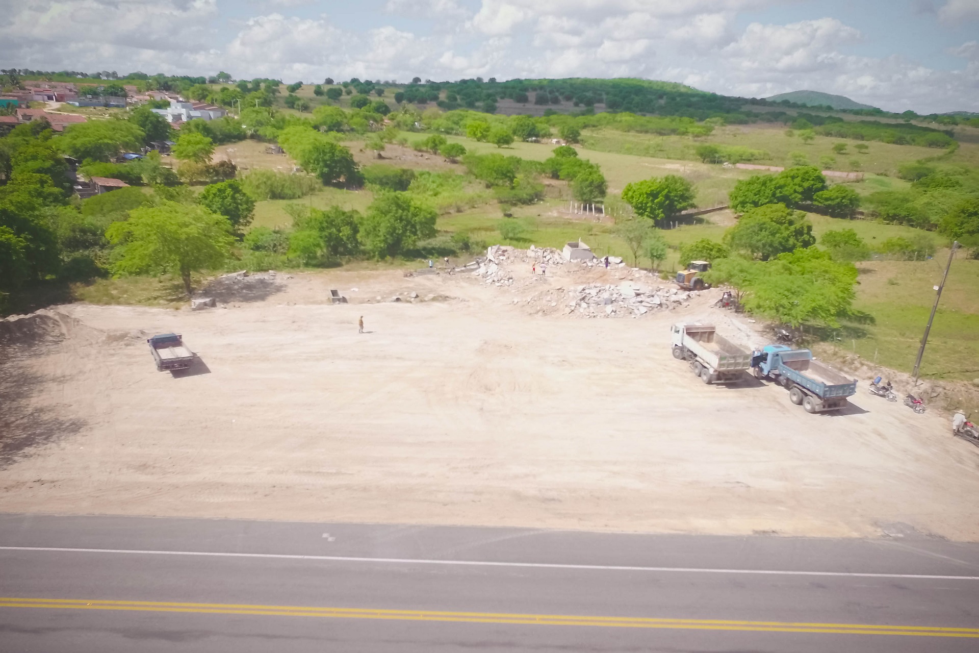 Prefeitura inicia preparação de terreno para construção do CISP