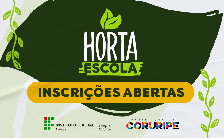 Projeto Horta-Escola tem inscrições para os agricultores familiares prorrogadas