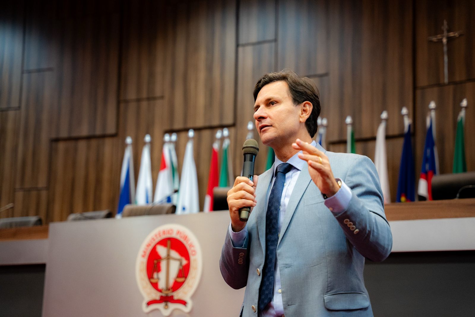 Prefeito Marcelo Beltrão apresenta o sucesso da educação de Coruripe durante seminário realizado pelo Governo de Sergipe