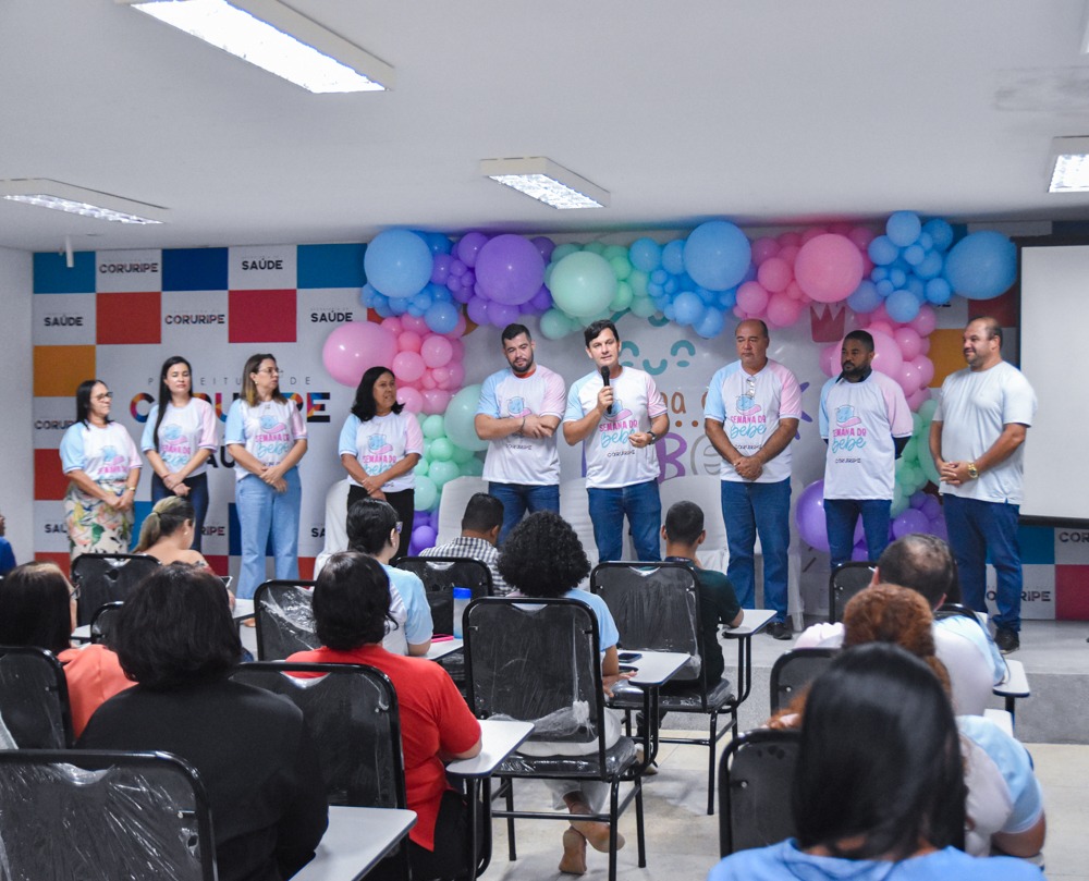Coruripe realiza a 5ª Semana do Bebê com foco no cuidado e desenvolvimento da Primeira Infância