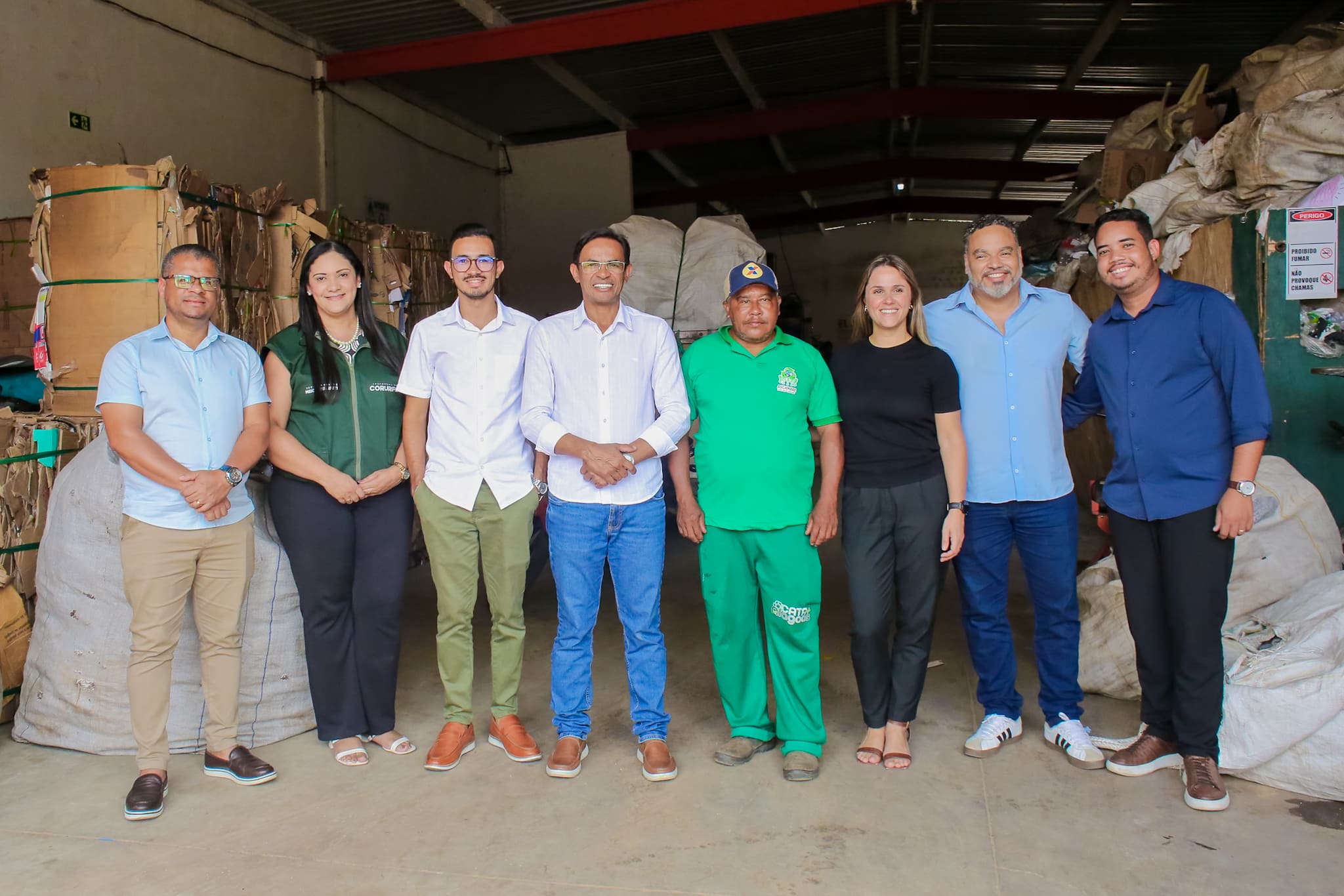 Prefeito de Messias visita Coruripe para conhecer modelo de coleta seletiva do município