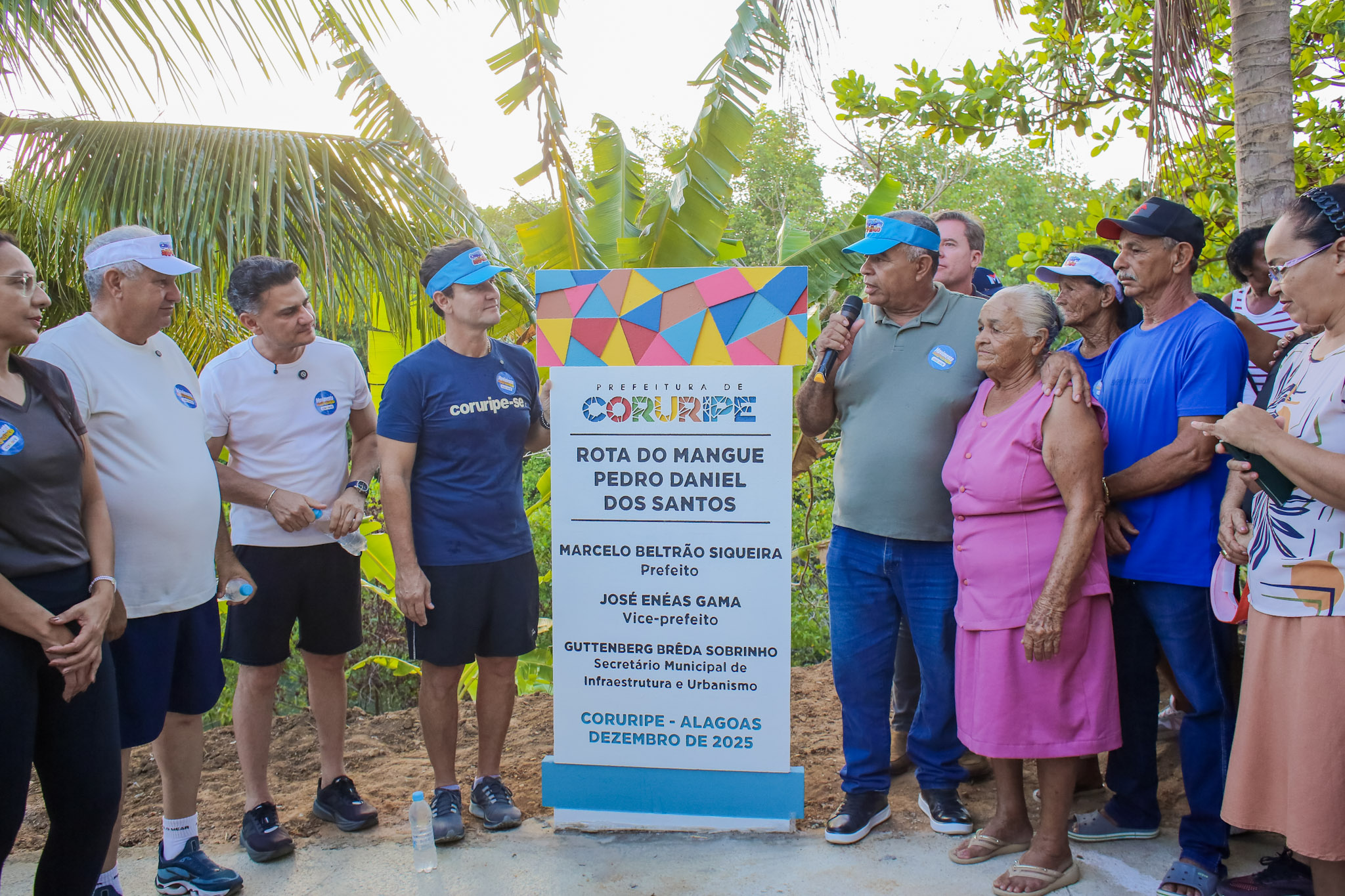 Prefeito Marcelo Beltrão entrega Rota do Mangue que liga o Pontal-Vassouras