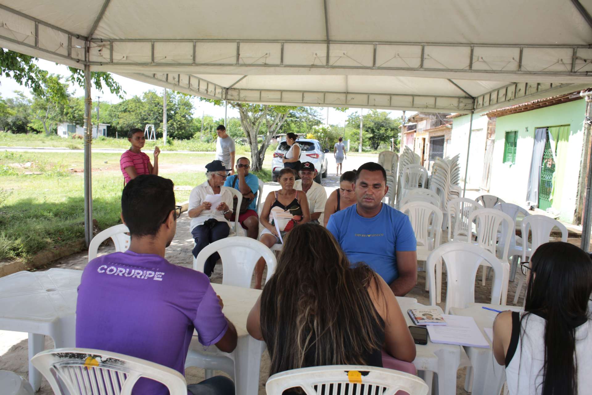 Cadastro do Programa Moradia Legal chega a moradores do bairro Gonçalo Argolo