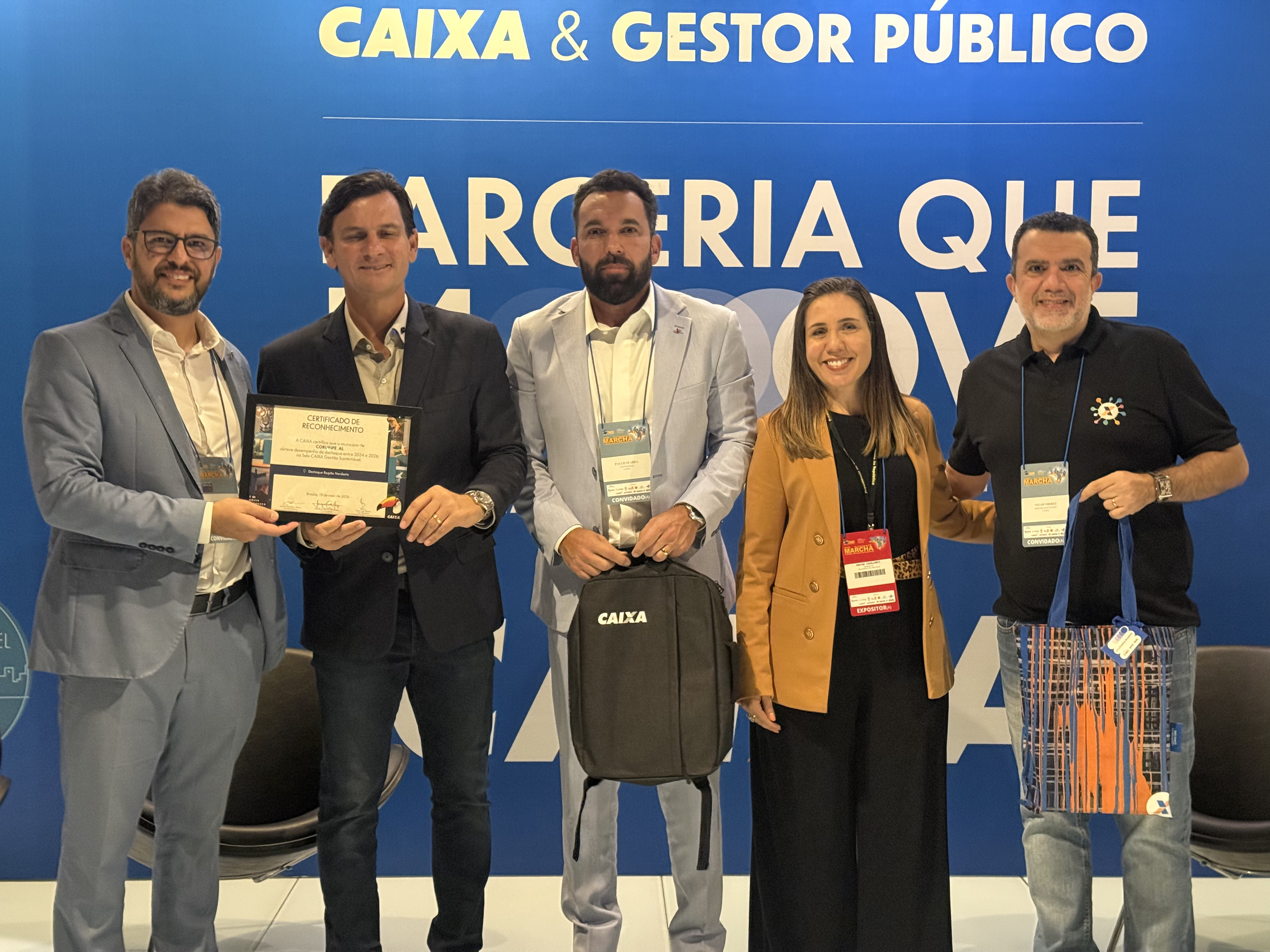 Coruripe é destaque no Nordeste e conquista Selo CAIXA Gestão Sustentável