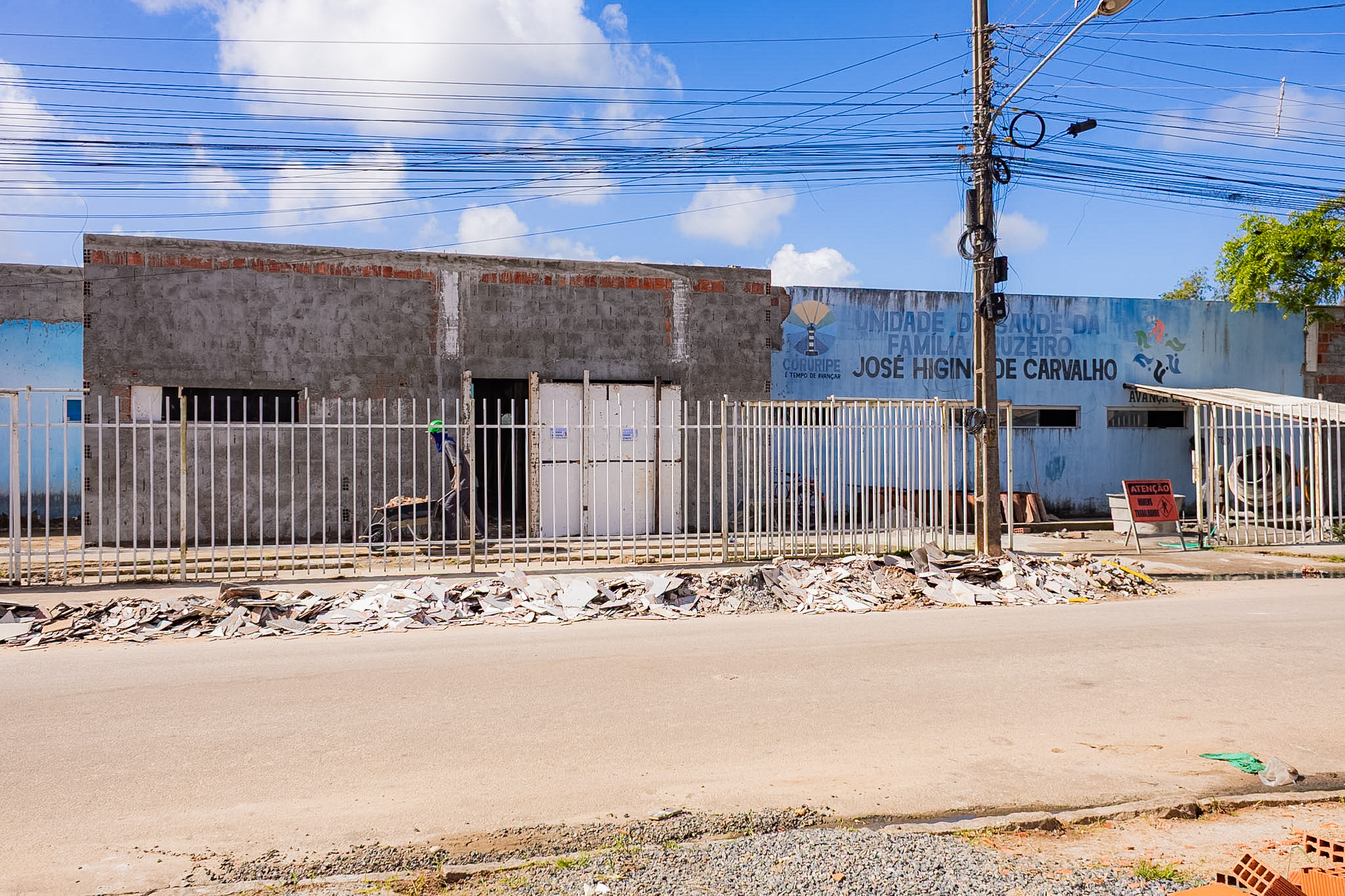 Prefeitura de Coruripe inicia reforma da UBS José Higino de Carvalho no Alto do Cruzeiro