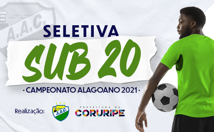 Coruripe: Inscrições para a Seletiva Sub-20 estão abertas