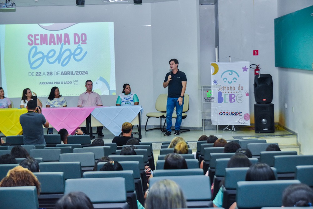 Prefeitura de Coruripe realiza 3ª Semana do Bebê com ações referentes ao cuidado, promoção, prevenção e assistência à criança