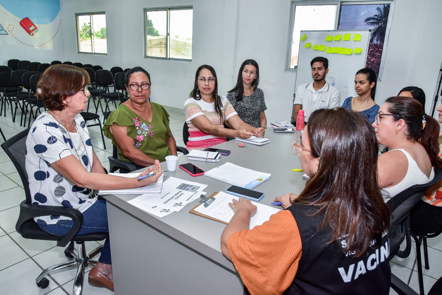 Programa Saúde nas Escolas: Reunião intersetorial alinha datas para ações em 2024