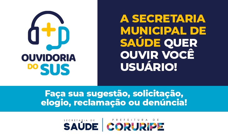 Prefeitura de Coruripe lança 'Ouvidoria SUS' para ampliar a participação popular na saúde pública