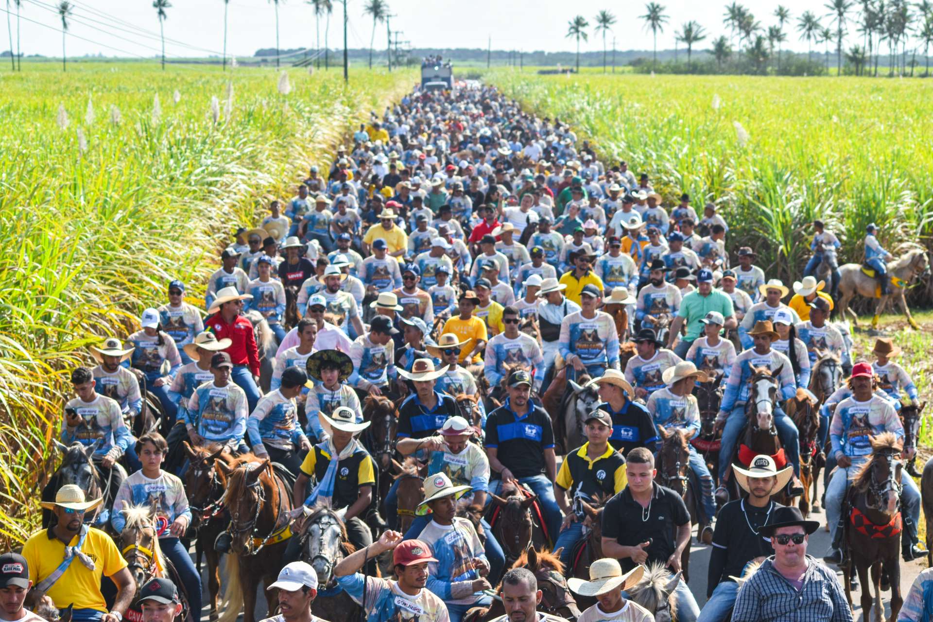 1ª Grande Cavalgada “Tamo Junto” leva muita animação às ruas de Pindorama e região