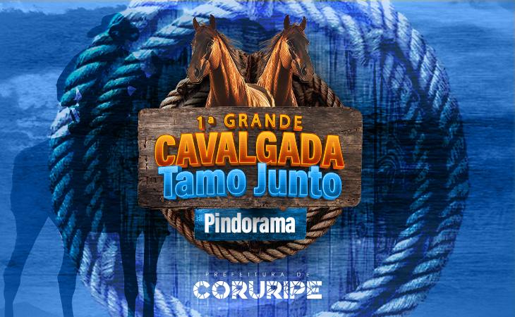 Prefeitura de Coruripe realiza na Pindorama 1ª Grande Cavalgada Tamo Junto
