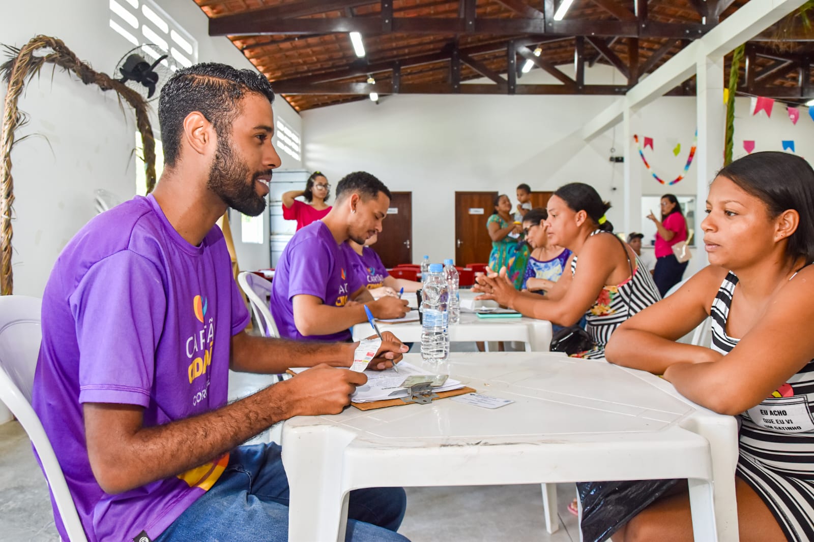 Distrito Poxim recebe Atendimento do Cartão Cidadão