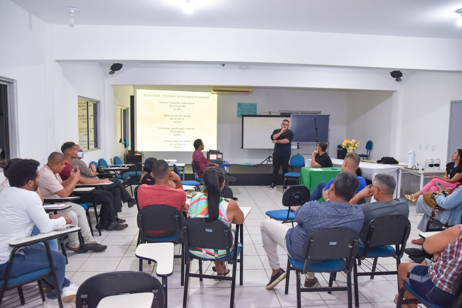 Reunião apresenta a Lei Paulo Gustavo para fazedores de cultura de Coruripe