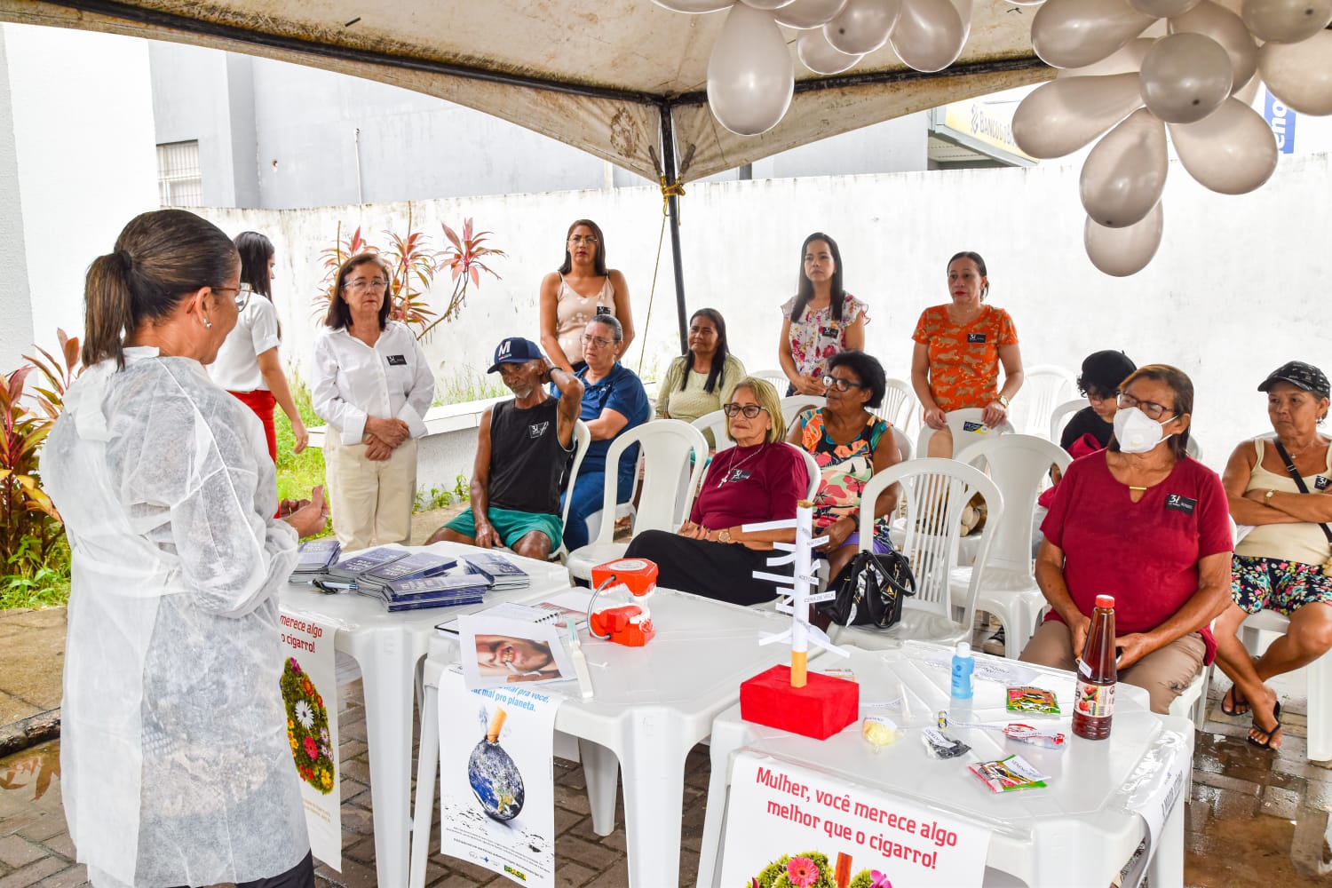 Prefeitura de Coruripe realiza ação educativa no Dia Mundial sem Tabaco