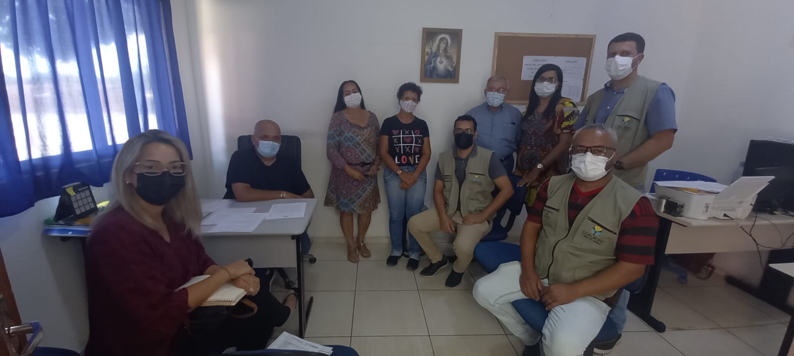 Reunião discutiu medidas sanitárias que serão adotadas no Mercado Público e feiras livres do município