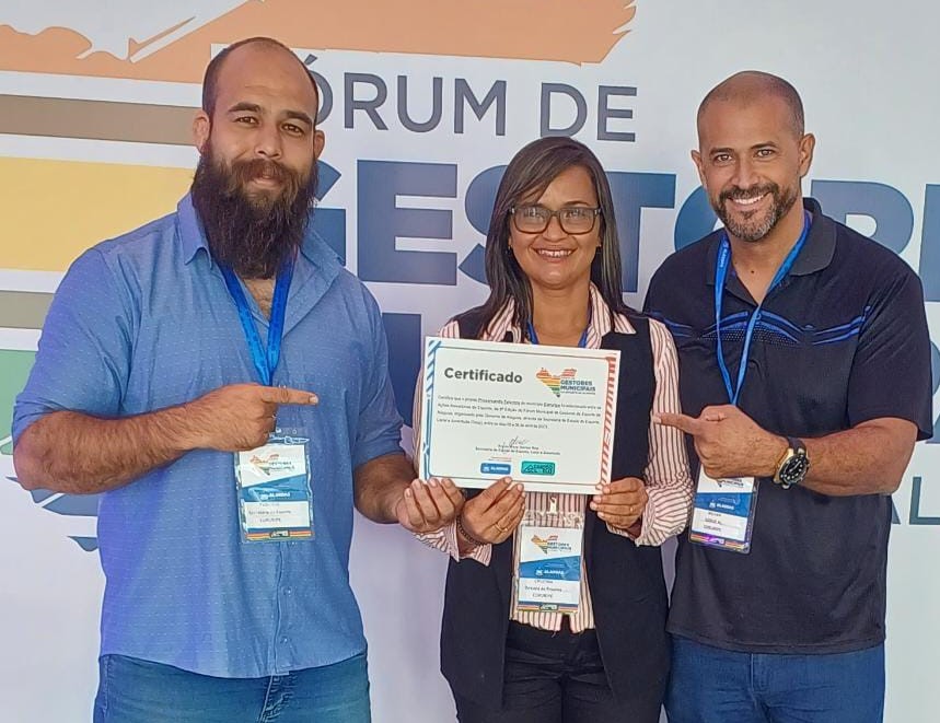 Inovação: Projeto da Secretaria de Esporte de Coruripe é reconhecido em Fórum Estadual