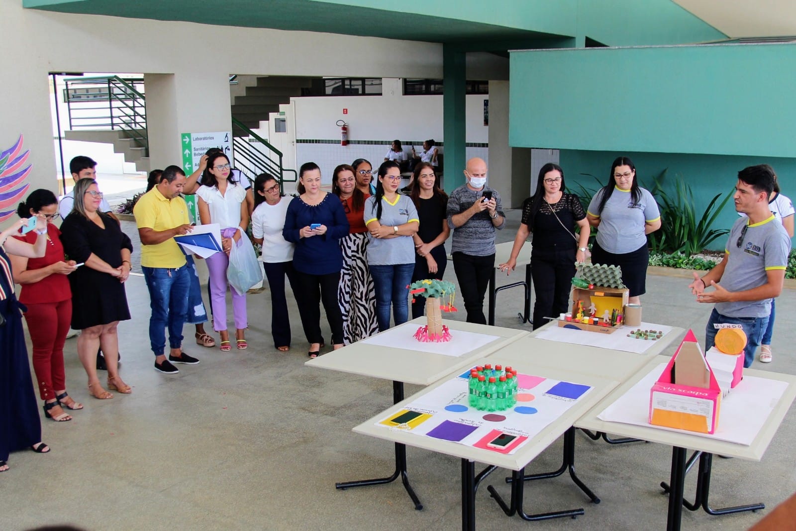 Rede Brasileira de Aprendizagem Criativa realiza visita técnico pedagógica e oficinas em Coruripe