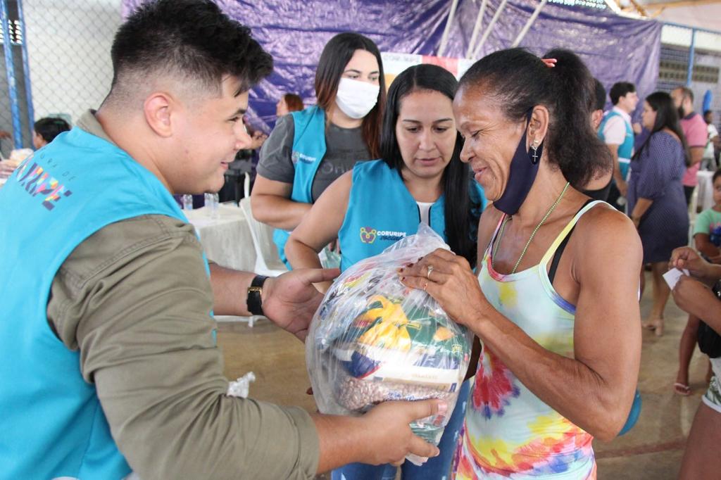 Coruripe Social: Prefeitura de Coruripe lança Programa que vai beneficiar até 2 mil famílias com cestas básicas