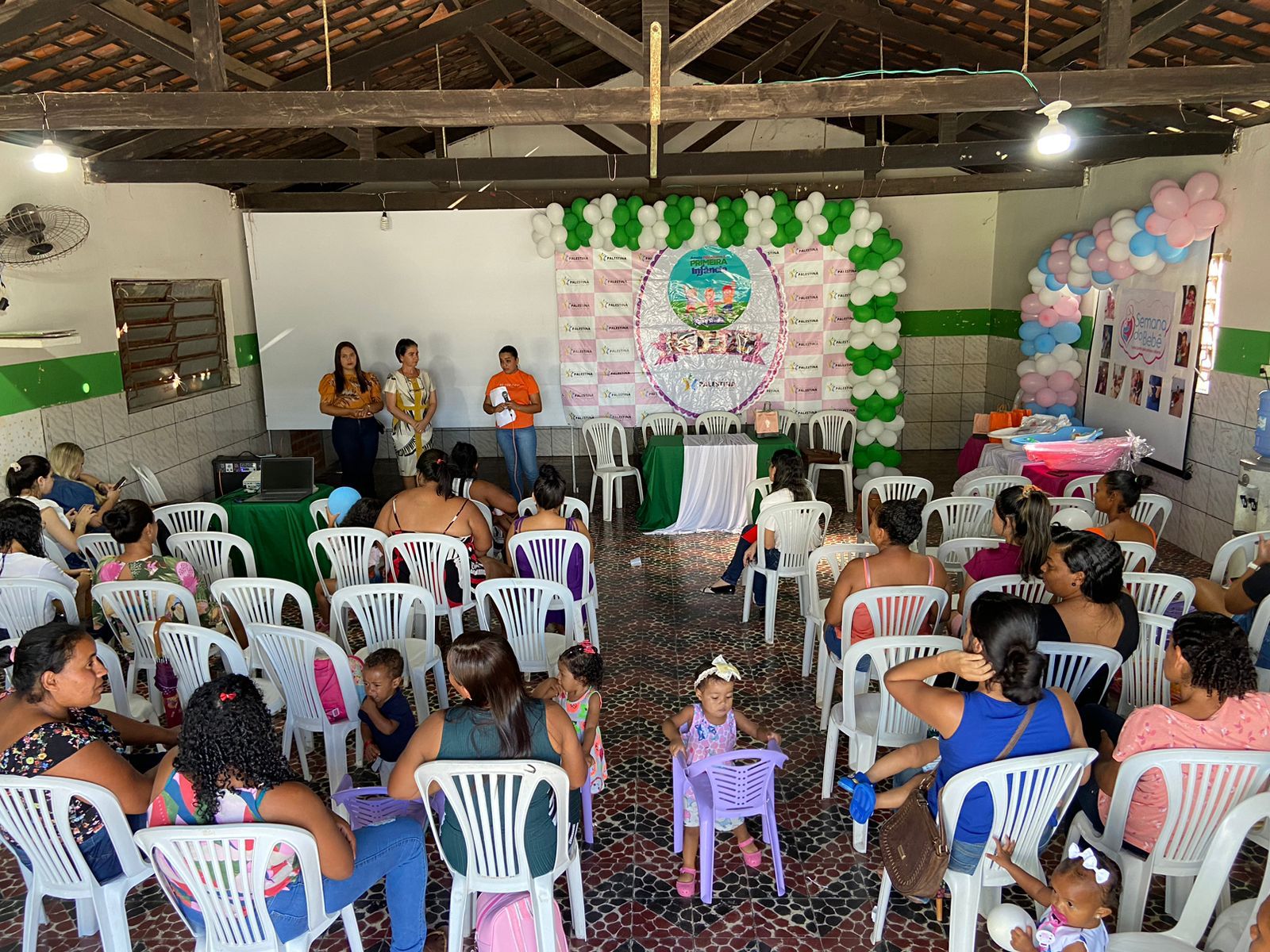 Encontro da Primeira Infância em Palestina promove momento de aprendizado e interação