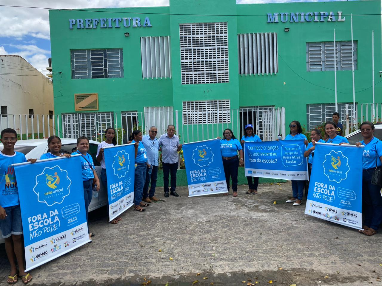 Prefeitura de Palestina realiza Busca Ativa Escolar nas ruas e povoados da cidade