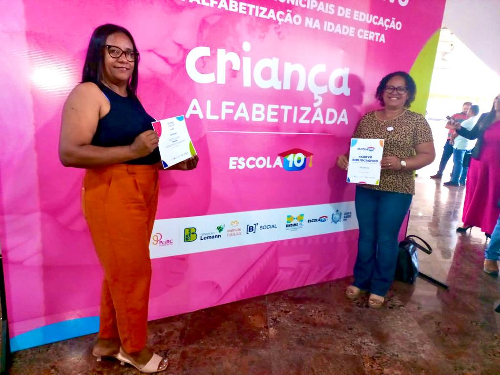 Educação de Palestina recebe certificado do Programa Escola 10 do Estado de Alagoas