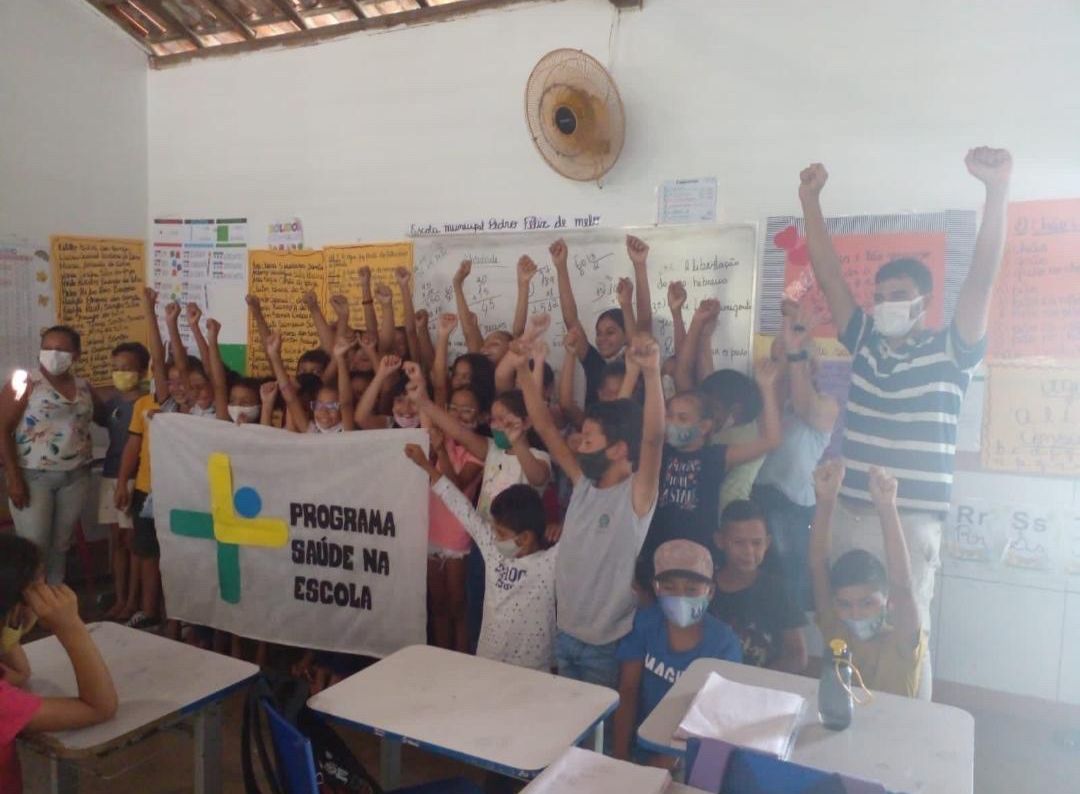 semana “saúde na escola” mobiliza unidades de ensino para prevenção e atenção contra a covid-19, realiza avaliação antropométrica e práticas corporais com estudantes