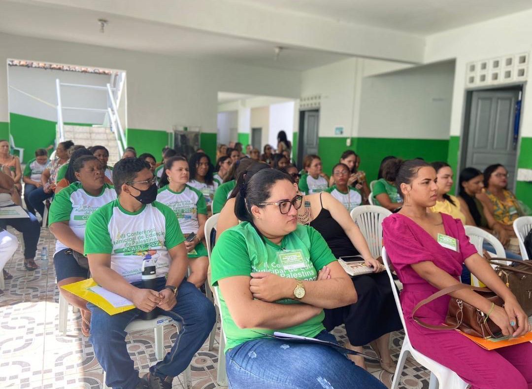 prefeitura de palestina promove a iii conferência municipal de educação e discute melhorias para o ensino do município