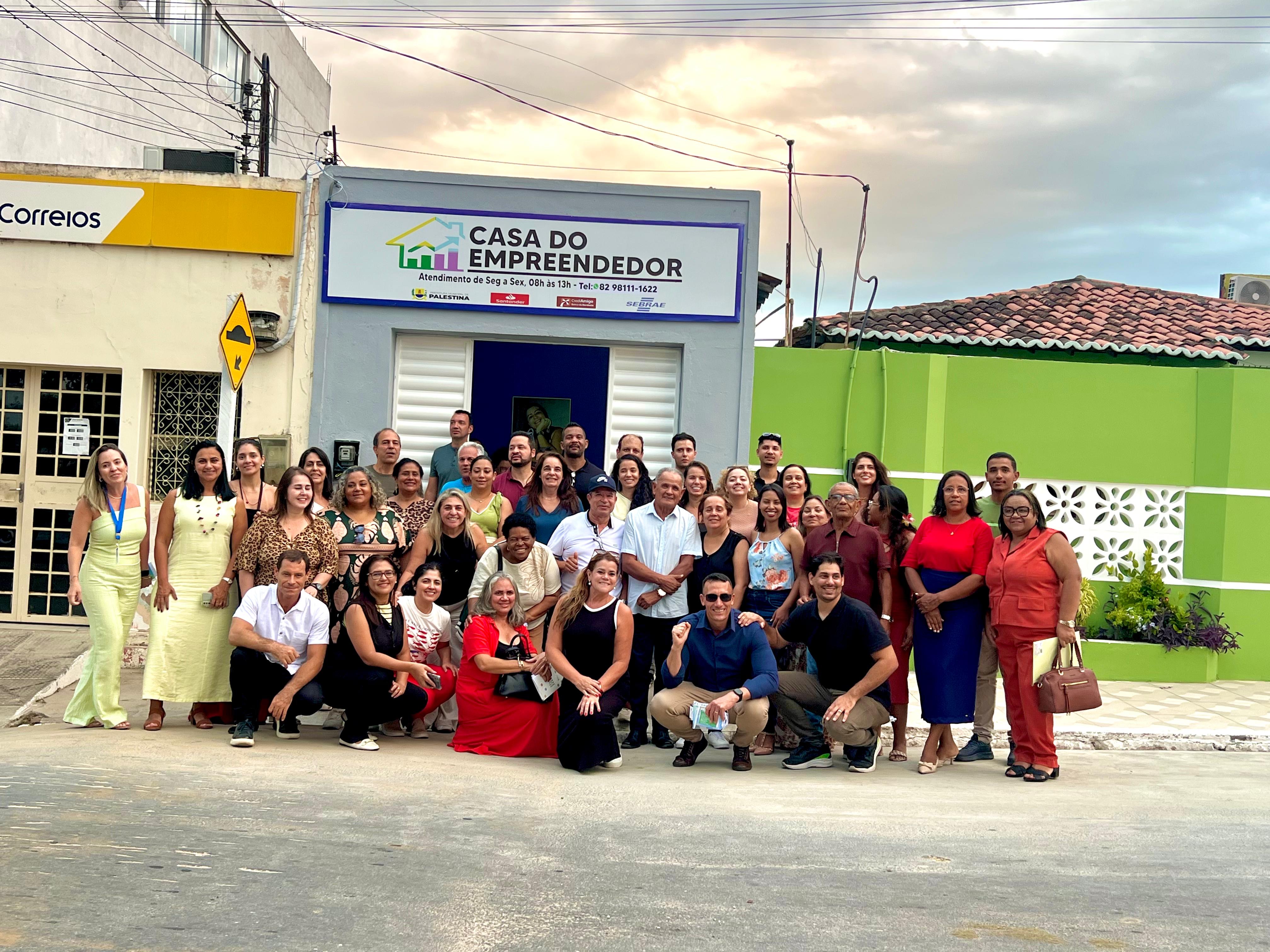 PALESTINA RECEBE VISITA TÉCNICA DO SEBRAE DISTRITO FEDERAL