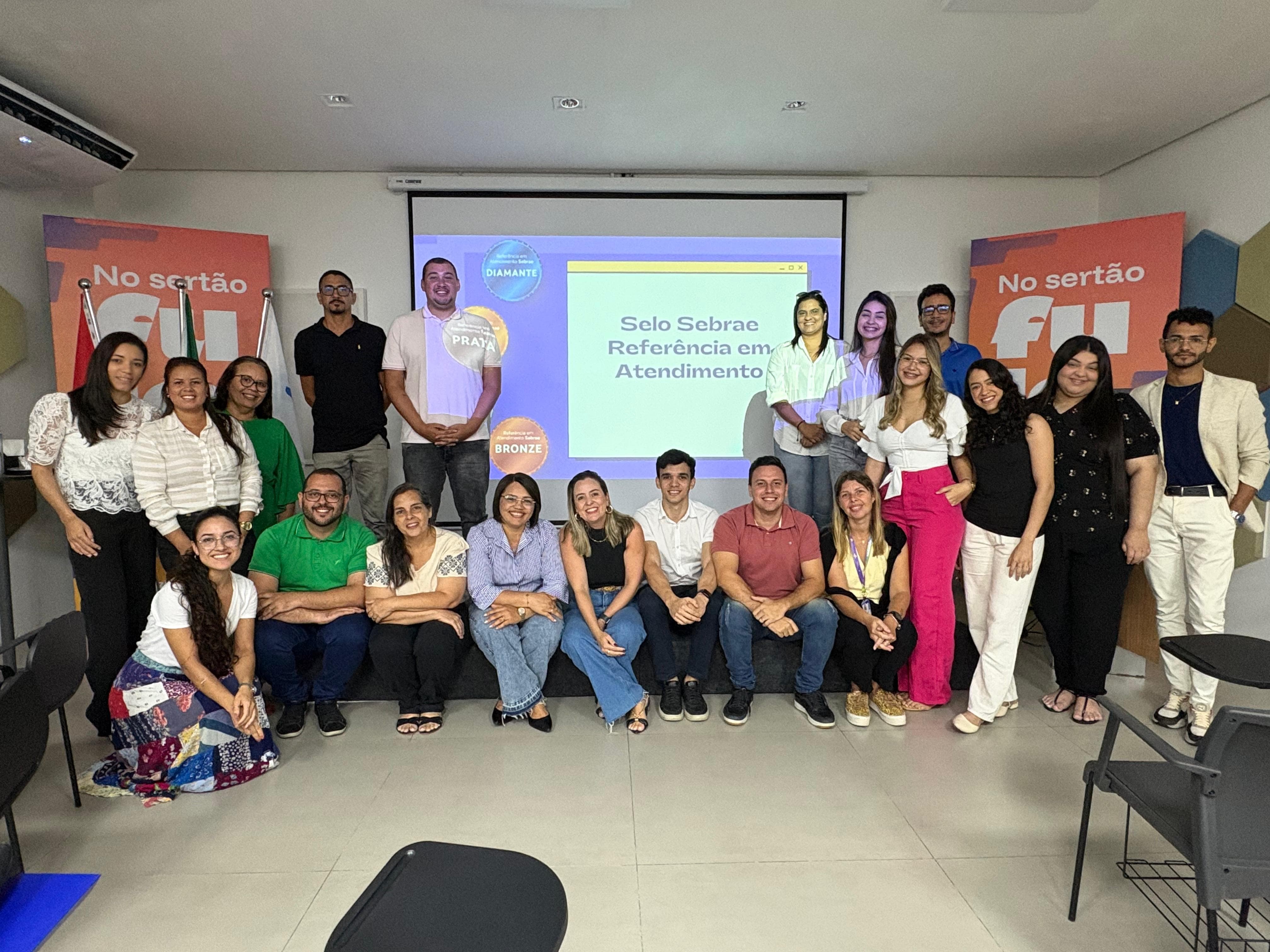 CASA DO EMPREENDEDOR DE PALESTINA PARTICIPA DE CAPACITAÇÃO NA SEDE DO SEBRAE REGIONAL SERTÃO
