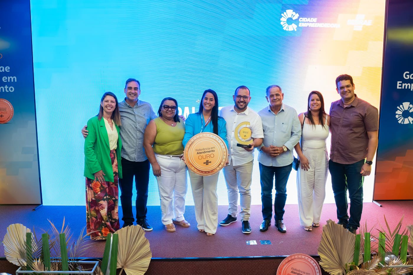 Palestina é Bicampeã do Selo Ouro do Sebrae.