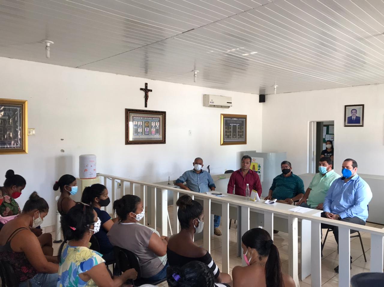 Reunião com moradores da ocupação Estrela do Orienteriente