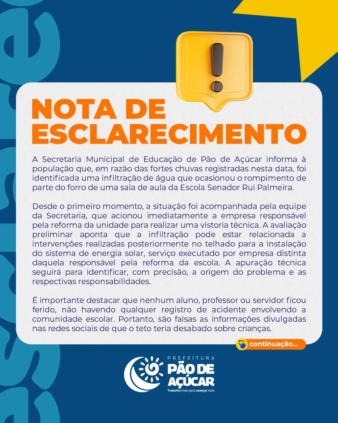 Nota de Esclarecimento
