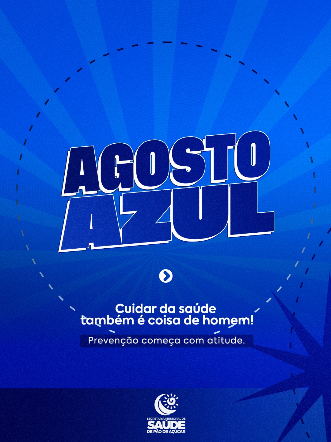 Agosto Azul é um convite para os homens cuidarem mais da própria saúde
