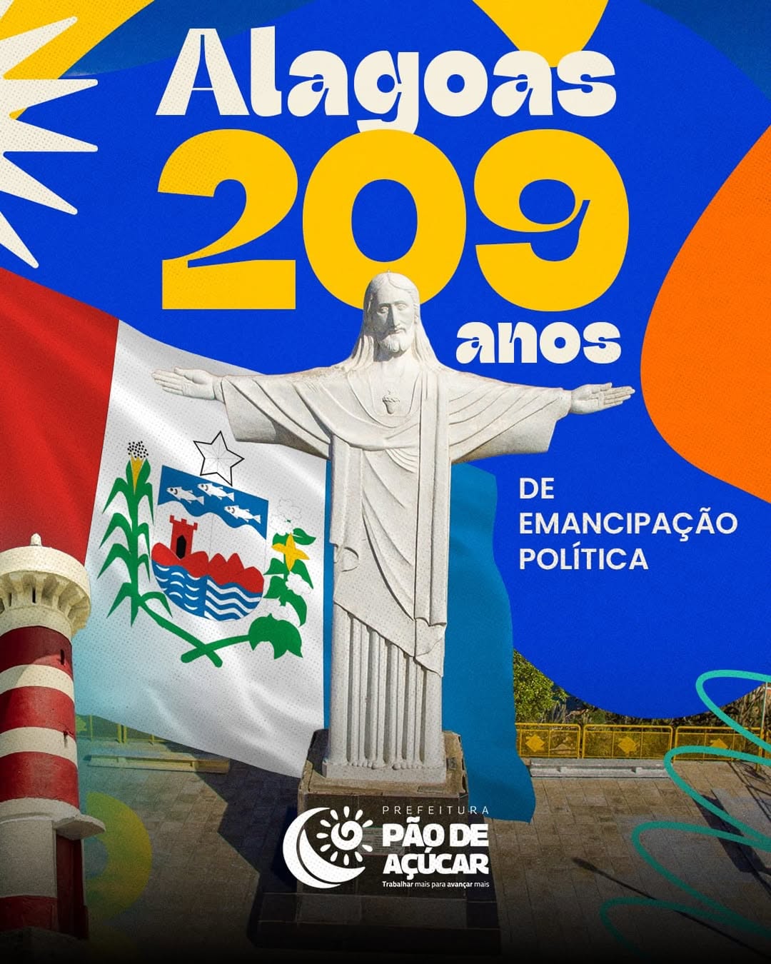 Parabéns Alagoas, 209 Anos de Emancipação Política