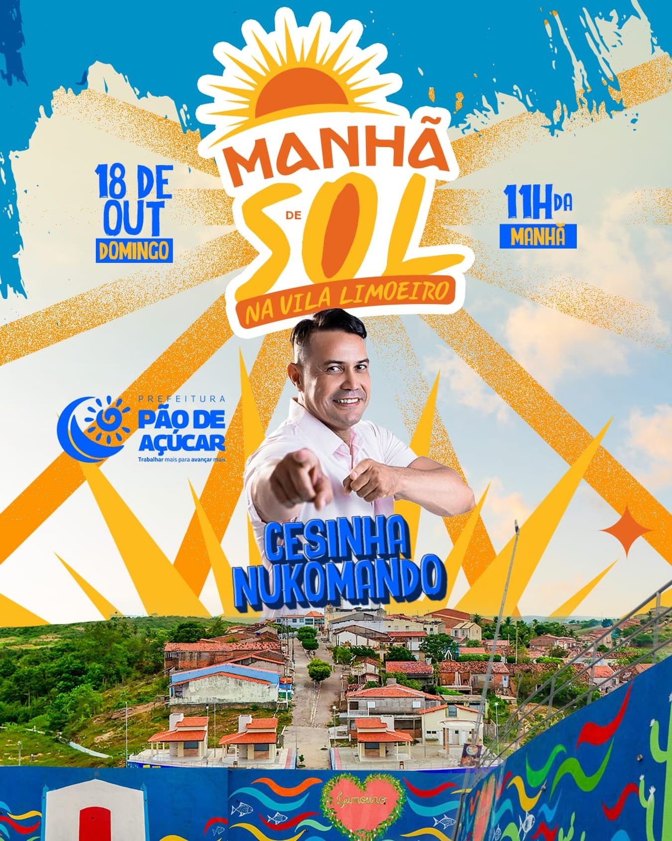 Domingão de Sol e Muita Música na Vila Limoeiro