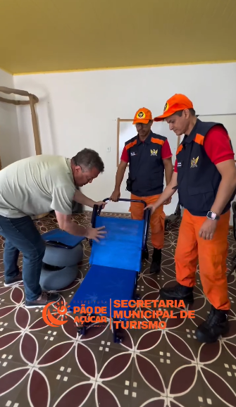 Turismo com inclusão: Pão de Açúcar implanta cadeira anfíbia as margens do São Francisco