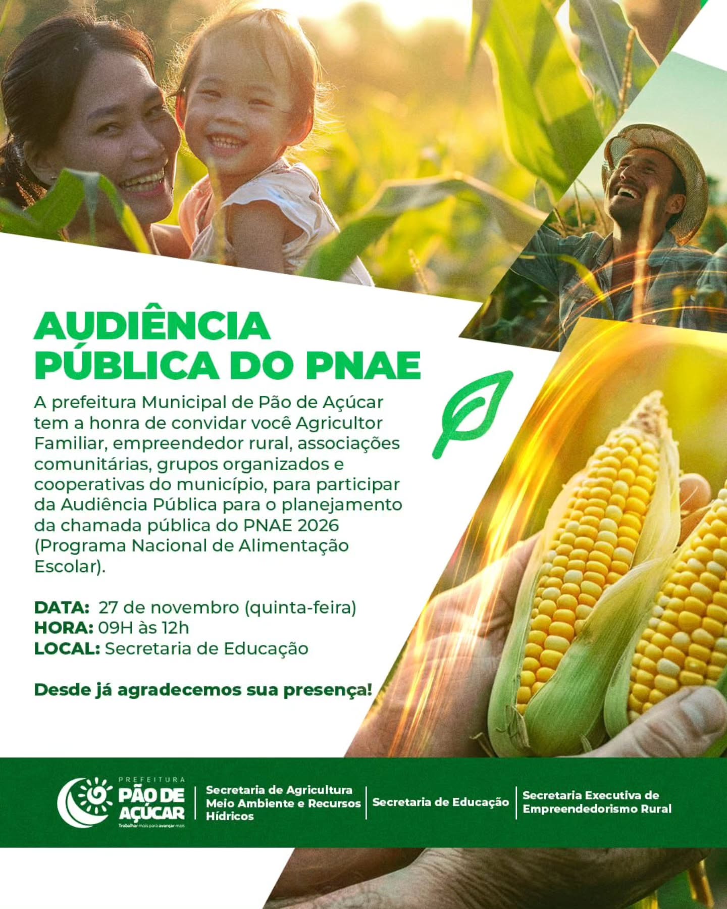 AUDIÊNCIA PÚBLICA DO PNAE