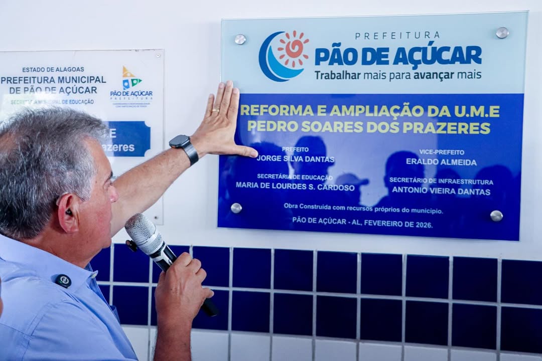 Prefeitura de Pão de Açúcar reinaugura Unidade Educacional Pedro Soares dos Prazeres no Sítio União