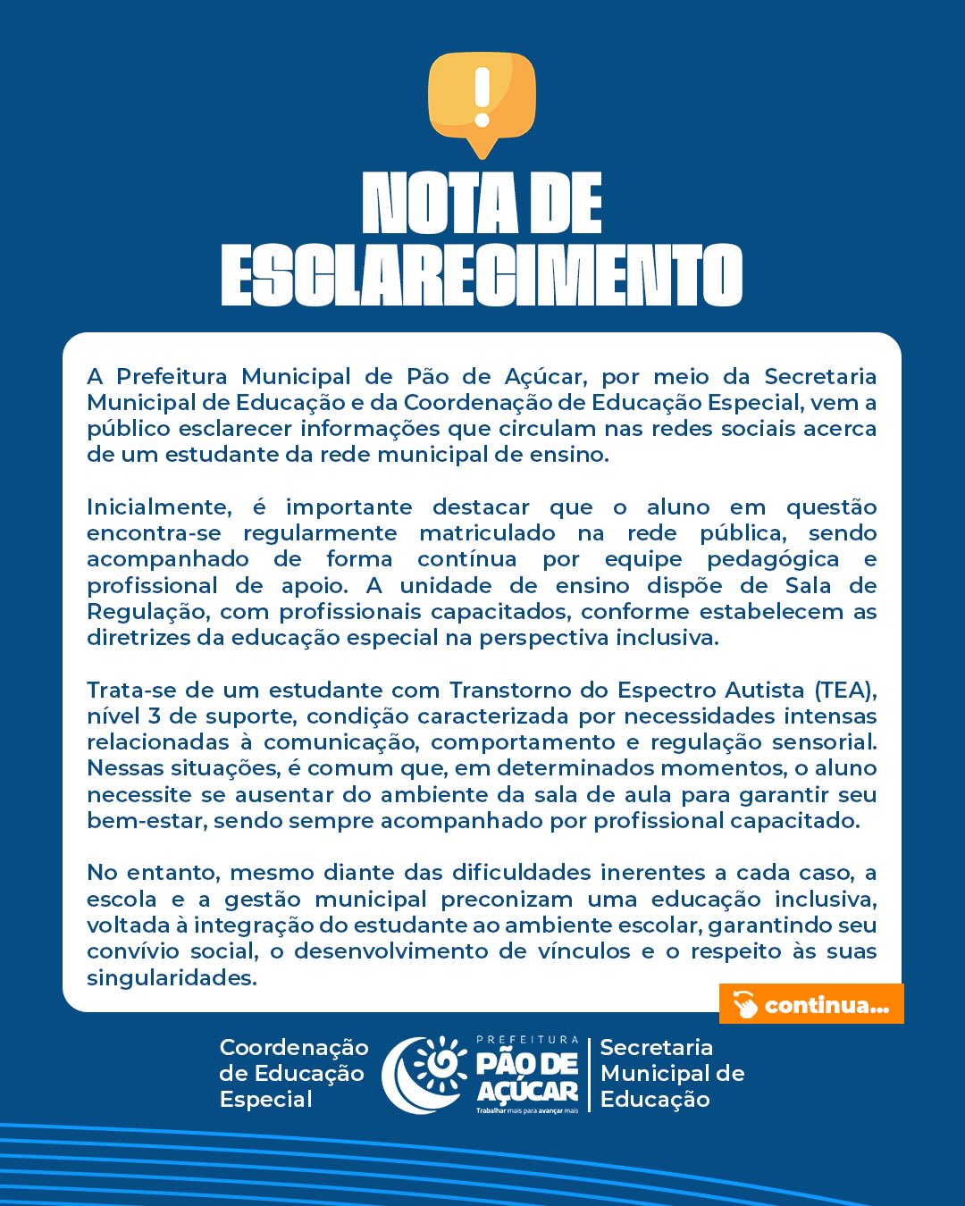 Nota de Esclarecimento