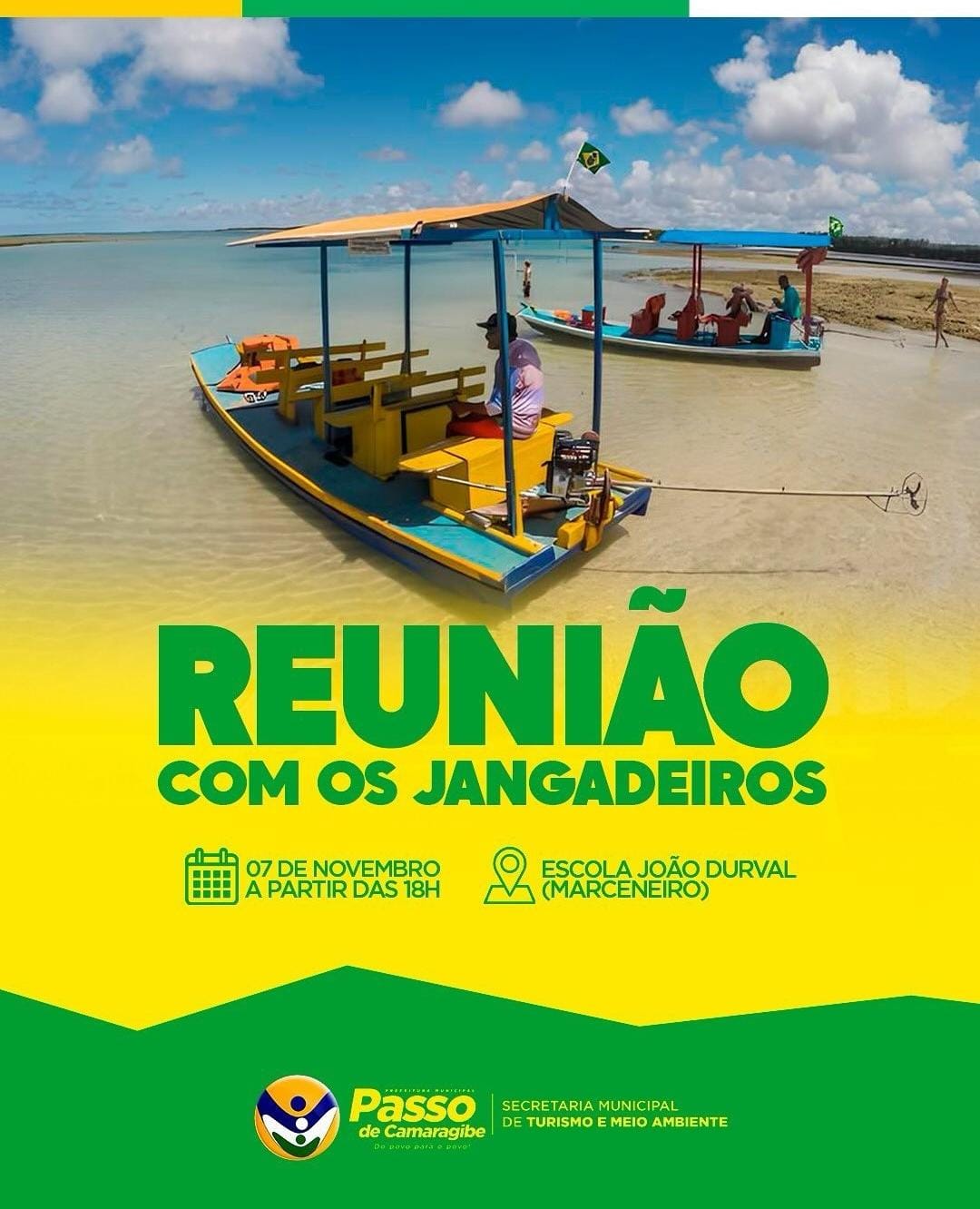 Reunião com jangadeiros