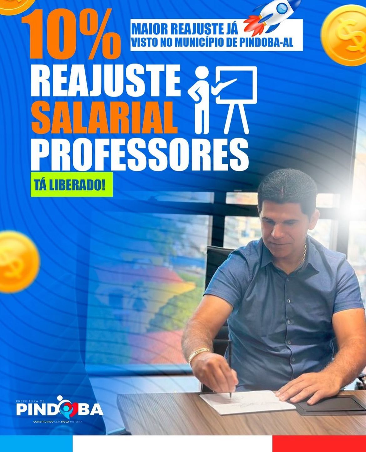 REAJUSTE SALARIAL PARA PROFISSIONAIS DA EDUCAÇÃO BÁSICA