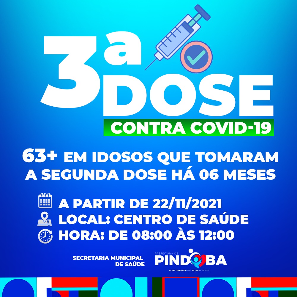 TERCEIRA DOSE 63+