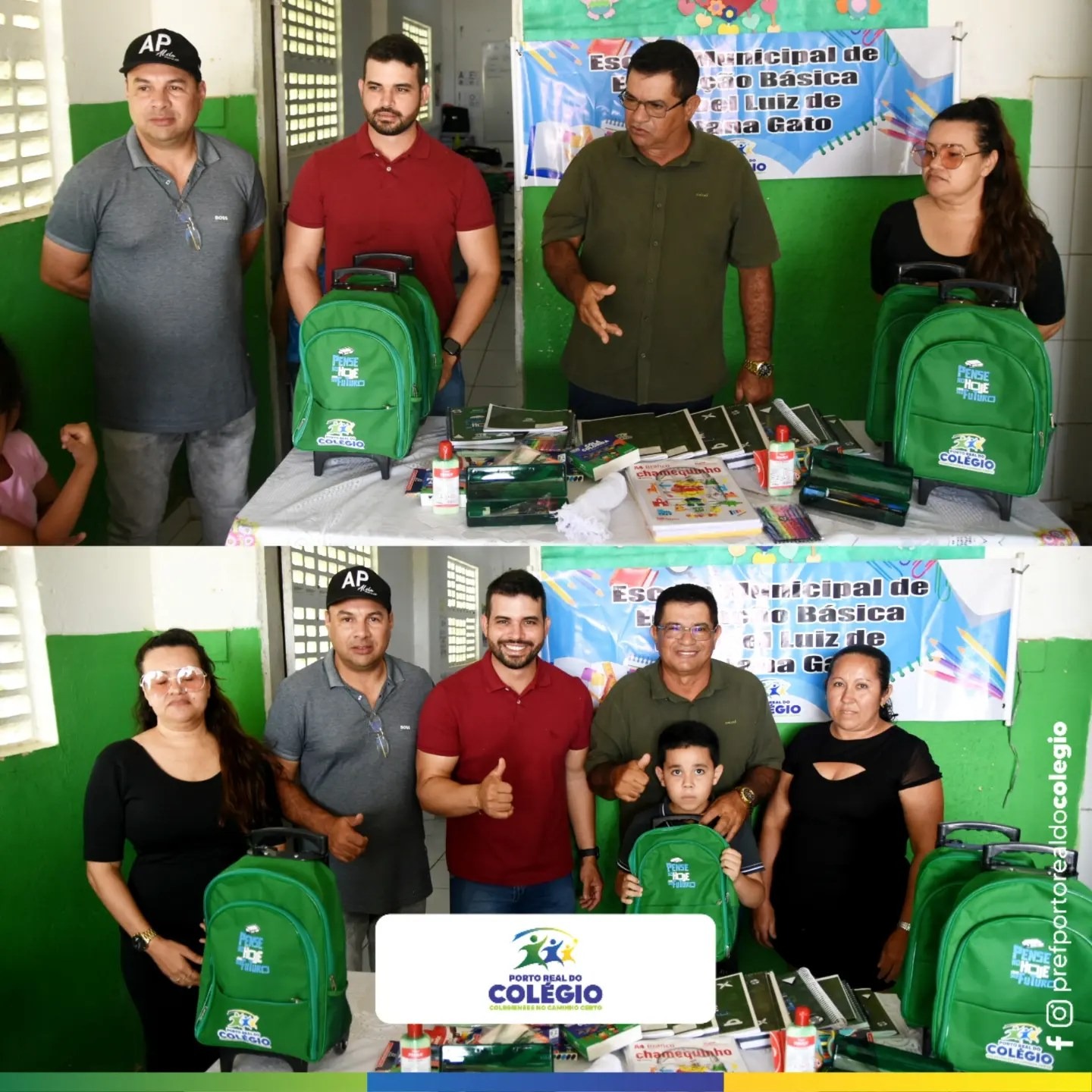 SEGUIMOS DANDO CONTINUIDADE ÀS ENTREGAS DOS KITS DE MATERIAIS ESCOLARES