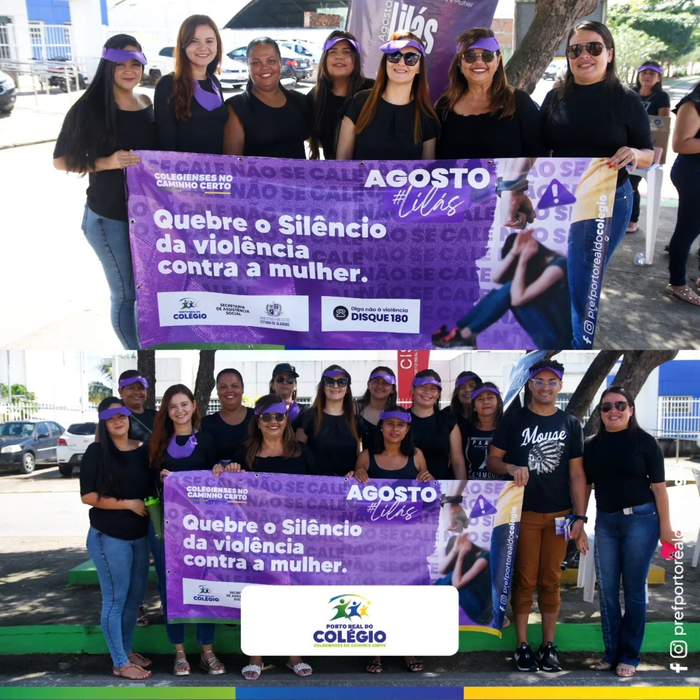 MOVIMENTO AGOSTO LILÁS: UNIDOS PELO FIM DA VIOLÊNCIA CONTRA A MULHER!