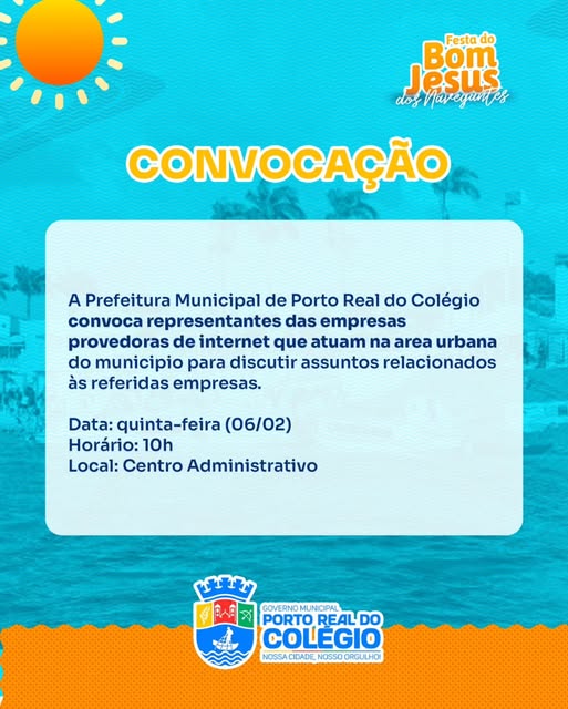 CONVOCAÇÃO ⚠️