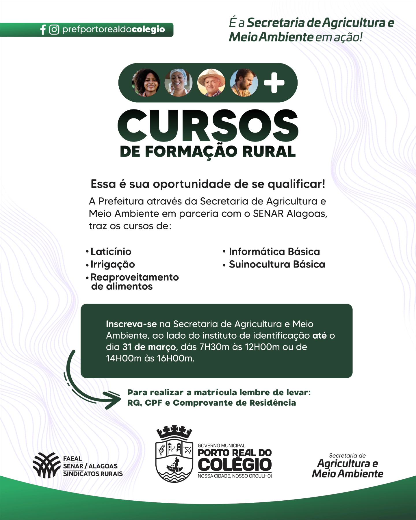 INSCRIÇÕES ABERTAS