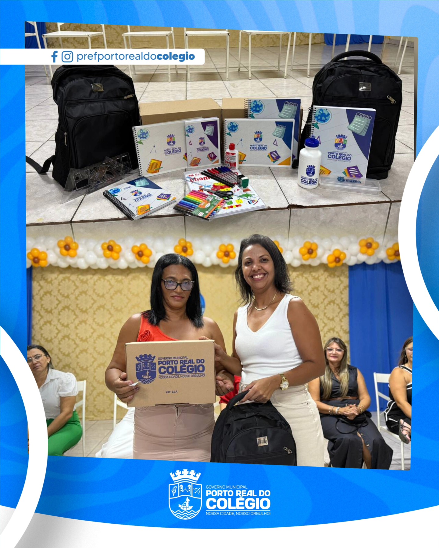 AULA INAUGURAL DA EDUCAÇÃO DE JOVENS E ADULTOS (EJA)