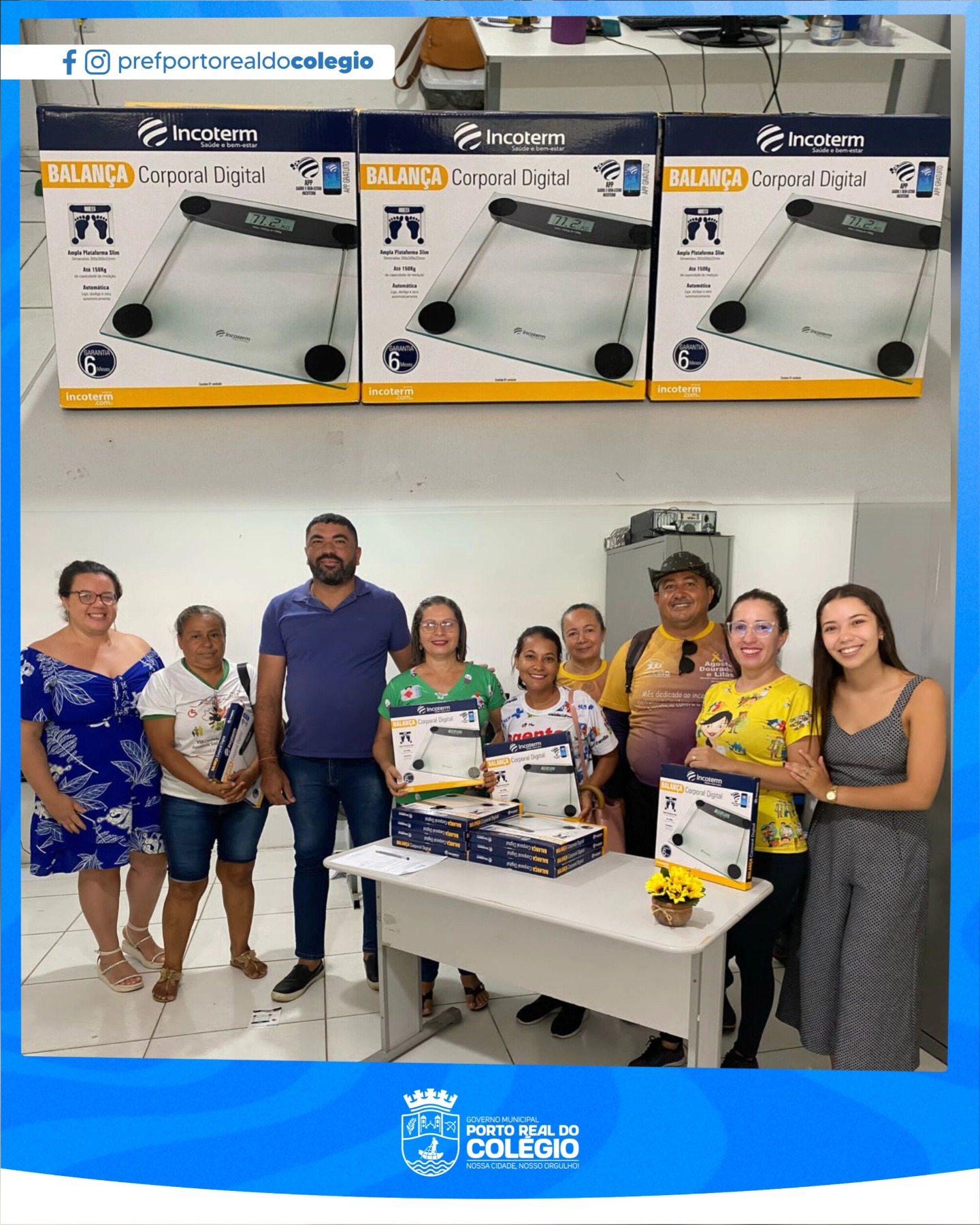 ENTREGA DE BALANÇAS ACS